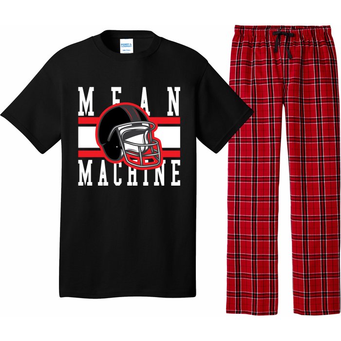 Mean Machine Fictional Football Pajama Set