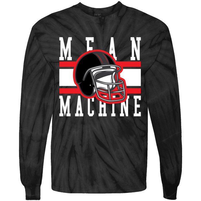 Mean Machine Fictional Football Tie-Dye Long Sleeve Shirt