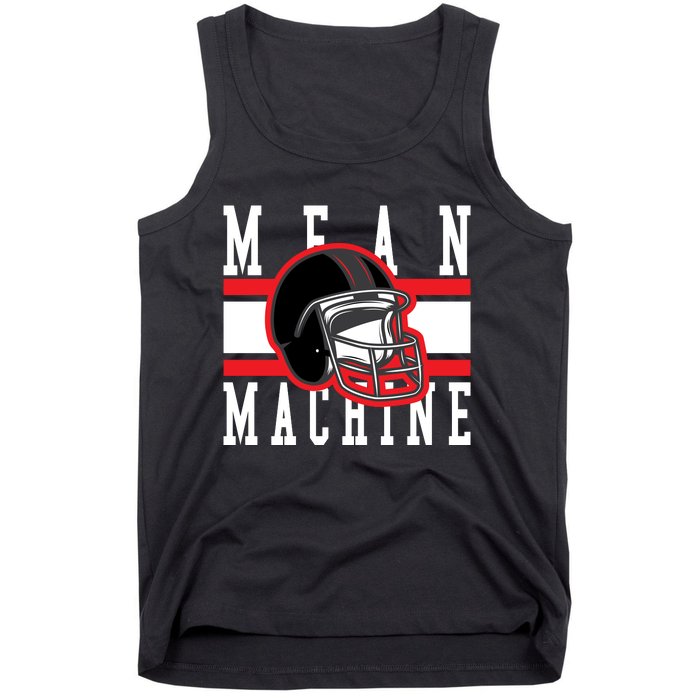 Mean Machine Fictional Football Tank Top