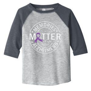 Memories Matter Fight Against AlzheimerS Toddler Fine Jersey T-Shirt