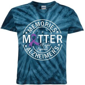 Memories Matter Fight Against AlzheimerS Kids Tie-Dye T-Shirt