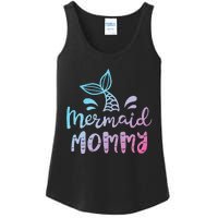 Mermaid Mommy Funny Women Mom Mama Family Matching Birthday Ladies Essential Tank