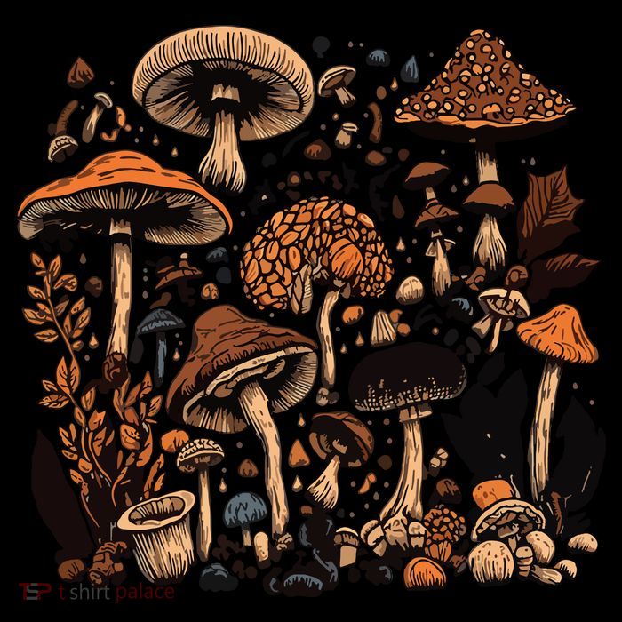 Mushroom Mycology Fungi Foraging Mushroom Whisperer Tall T-Shirt