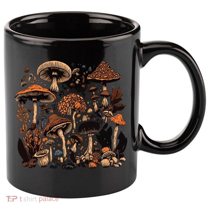 Mushroom Mycology Fungi Foraging Mushroom Whisperer 11oz C Handle Ceramic Mug