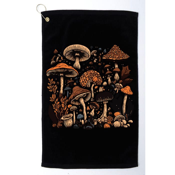 Mushroom Mycology Fungi Foraging Mushroom Whisperer Golf Towel