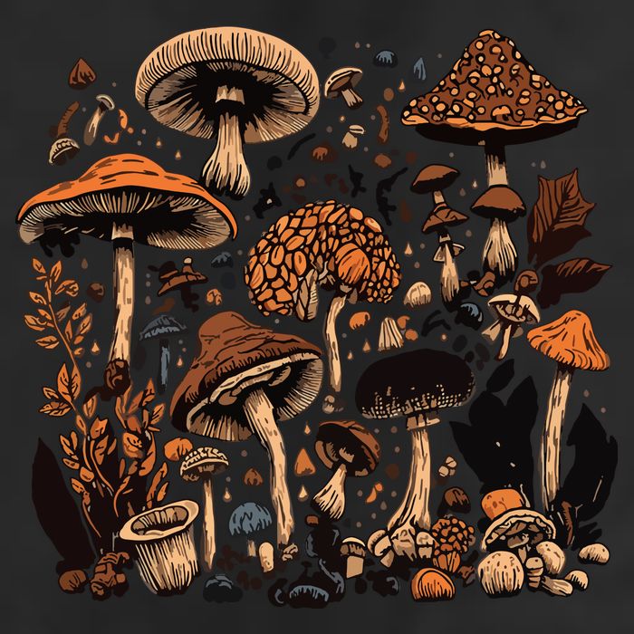 Mushroom Mycology Fungi Foraging Mushroom Whisperer Golf Towel