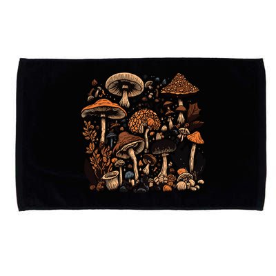 Mushroom Mycology Fungi Foraging Mushroom Whisperer Microfiber Hand Towel