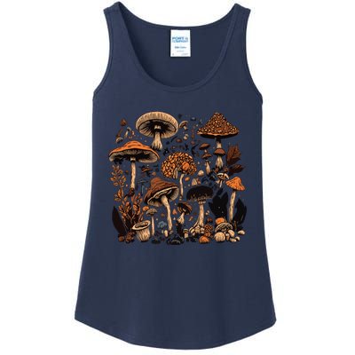 Mushroom Mycology Fungi Foraging Mushroom Whisperer Ladies Essential Tank