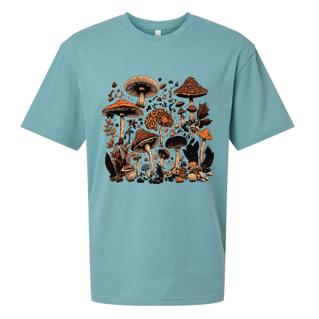 Mushroom Mycology Fungi Foraging Mushroom Whisperer Sueded Cloud Jersey T-Shirt