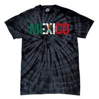 Mexico Mexican Flag Vintage Pride Tie-Dye T-Shirt