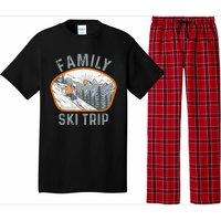 Mountains Matching Family Vacation 2025 Family Ski Trip Pajama Set