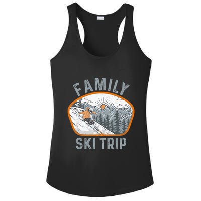 Mountains Matching Family Vacation 2025 Family Ski Trip Ladies PosiCharge Competitor Racerback Tank