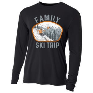 Mountains Matching Family Vacation 2025 Family Ski Trip Cooling Performance Long Sleeve Crew