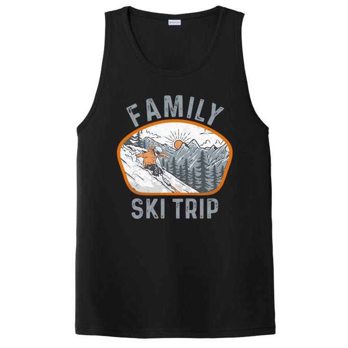 Mountains Matching Family Vacation 2025 Family Ski Trip PosiCharge Competitor Tank