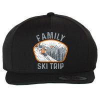 Mountains Matching Family Vacation 2025 Family Ski Trip Wool Snapback Cap