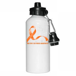 My Mimi's Fight My Fight Multiple Sclerosis Ms Warrior Cute Gift Aluminum Water Bottle