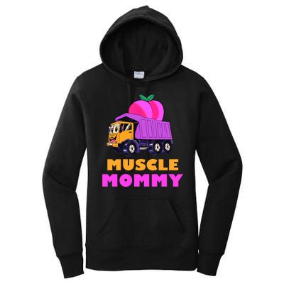 Muscle Mommy Funny Dumptruck Women's Pullover Hoodie