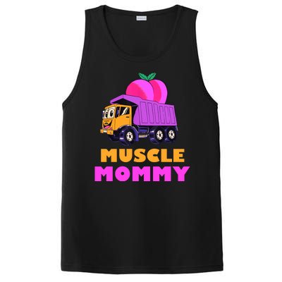 Muscle Mommy Funny Dumptruck PosiCharge Competitor Tank