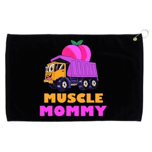 Muscle Mommy Funny Dumptruck Grommeted Golf Towel