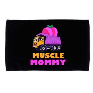 Muscle Mommy Funny Dumptruck Microfiber Hand Towel