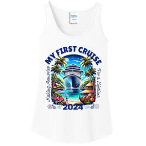 Making Memories For A Lifetime Matching My First Cruise 2024 Ladies Essential Tank