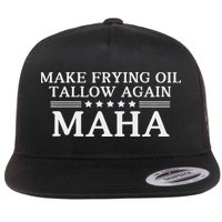 Maha Make Frying Oil Tallow Again Quit Seed Oils Rfk Trump Flat Bill Trucker Hat