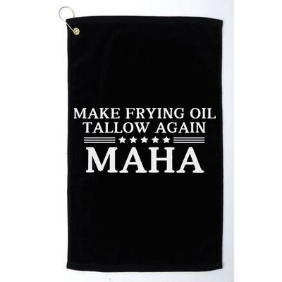 Maha Make Frying Oil Tallow Again Quit Seed Oils Rfk Trump Golf Towel
