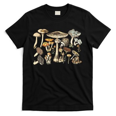 Mushroom Mycology Fungi Foraging Mushroom Whisperer T-Shirt