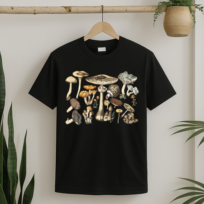 Mushroom Mycology Fungi Foraging Mushroom Whisperer T-Shirt