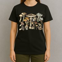 Mushroom Mycology Fungi Foraging Mushroom Whisperer T-Shirt