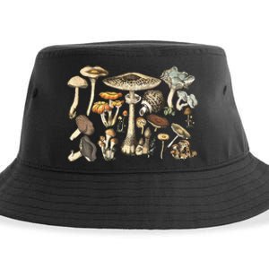 Mushroom Mycology Fungi Foraging Mushroom Whisperer Sustainable Bucket Hat