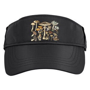 Mushroom Mycology Fungi Foraging Mushroom Whisperer Adult Drive Performance Visor