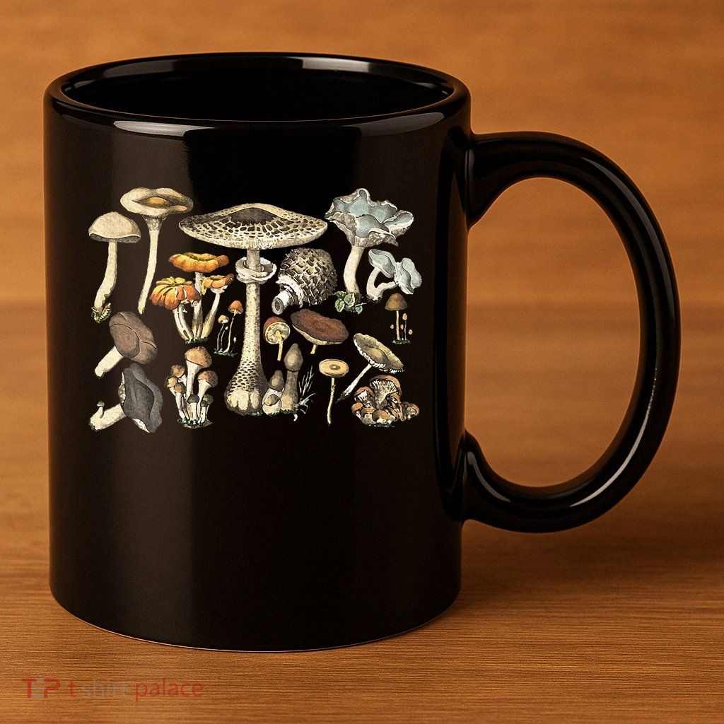 Mushroom Mycology Fungi Foraging Mushroom Whisperer 11oz C Handle Ceramic Mug