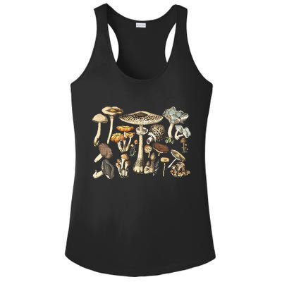 Mushroom Mycology Fungi Foraging Mushroom Whisperer Ladies PosiCharge Competitor Racerback Tank