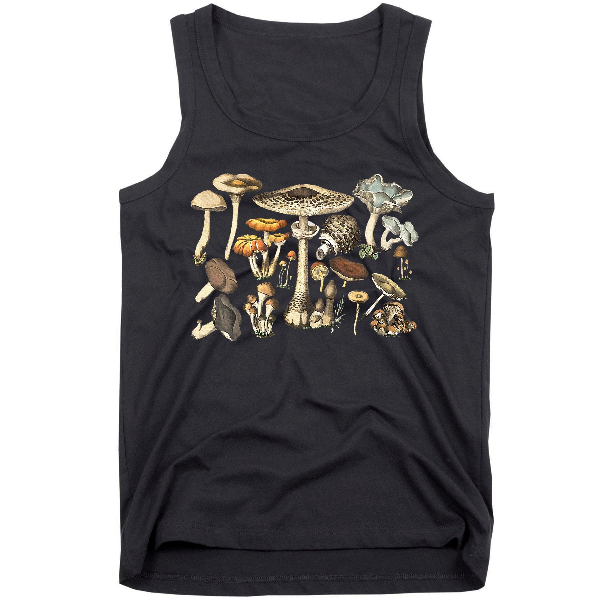 Mushroom Mycology Fungi Foraging Mushroom Whisperer Tank Top