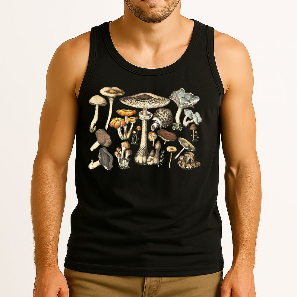 Mushroom Mycology Fungi Foraging Mushroom Whisperer Tank Top