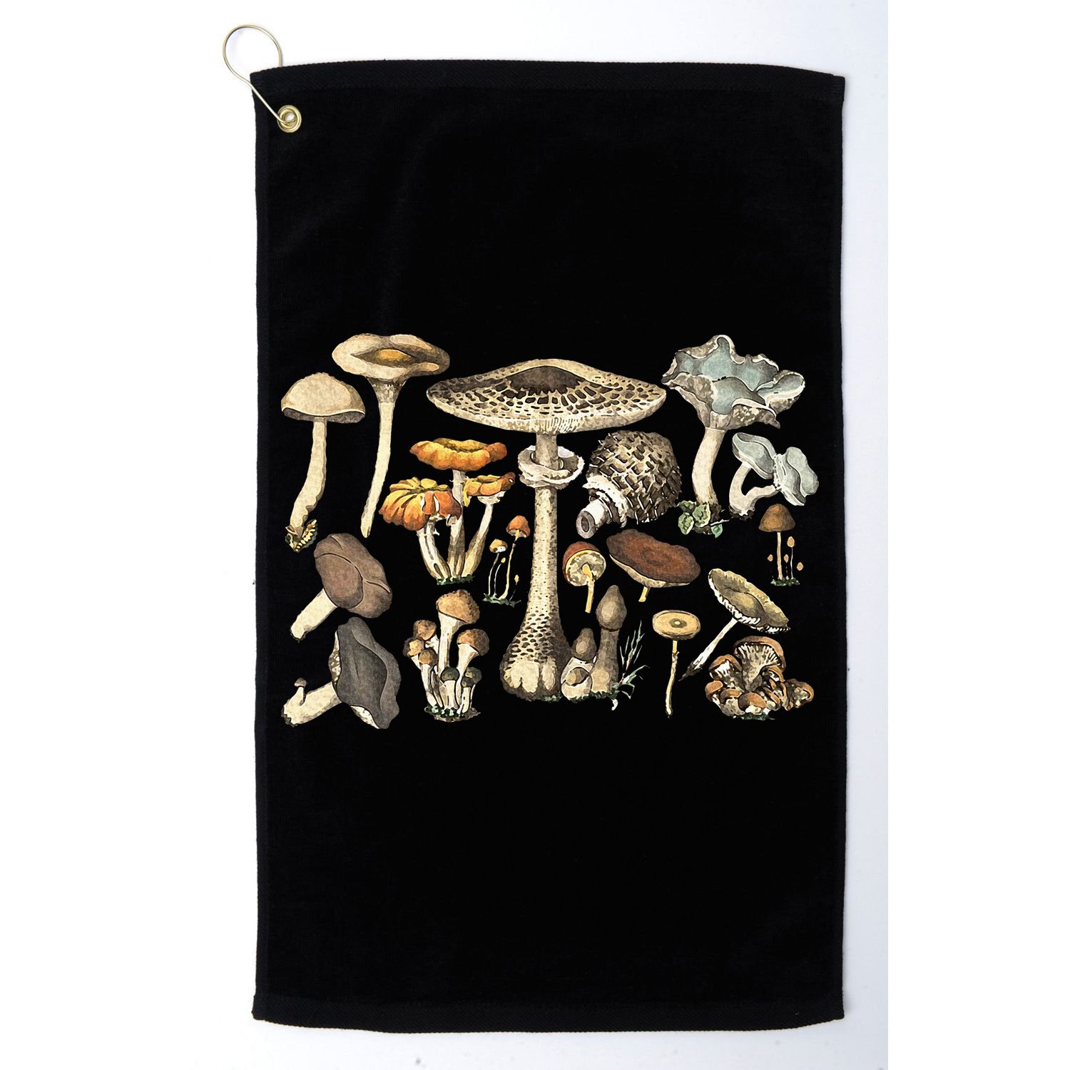 Mushroom Mycology Fungi Foraging Mushroom Whisperer Golf Towel