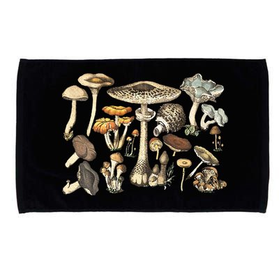 Mushroom Mycology Fungi Foraging Mushroom Whisperer Microfiber Hand Towel