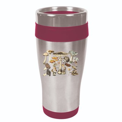 Mushroom Mycology Fungi Foraging Mushroom Whisperer 16oz Travel Tumbler