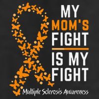 My Moms Fight is My Fight Multiple Sclerosis Awareness Adult Drive Performance Visor