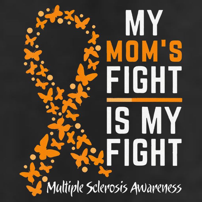 My Moms Fight is My Fight Multiple Sclerosis Awareness Adult Drive Performance Visor