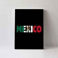 Mexico Mexican Flag Vintage Pride Canvas