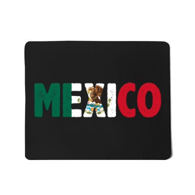 Mexico Mexican Flag Vintage Pride Mousepad