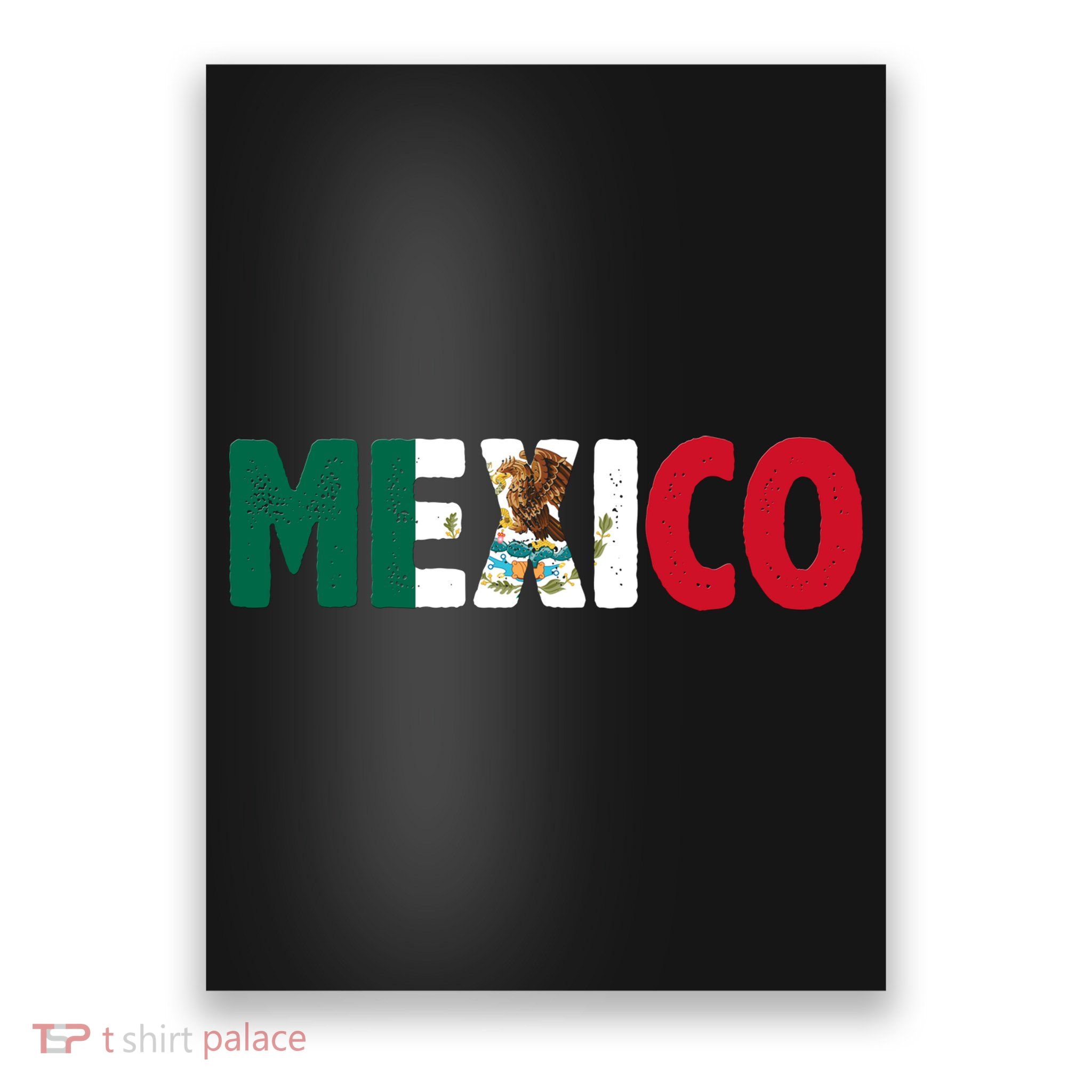 Mexico Mexican Flag Vintage Pride Poster