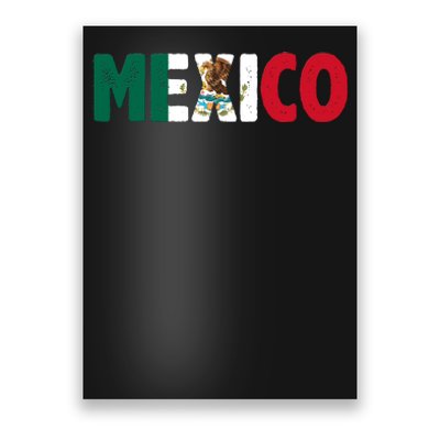 Mexico Mexican Flag Vintage Pride Poster