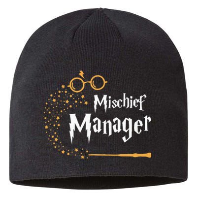 Mischief Manager Family Mischief Matching Halloween Sustainable Beanie