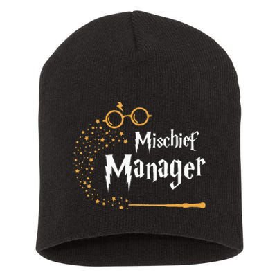 Mischief Manager Family Mischief Matching Halloween Short Acrylic Beanie