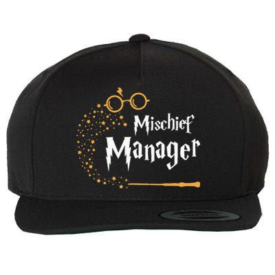 Mischief Manager Family Mischief Matching Halloween Wool Snapback Cap