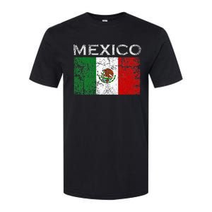 Mexico Mexican Flag Pride Softstyle CVC T-Shirt