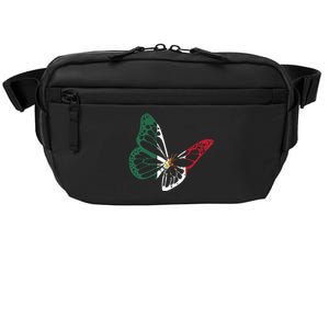 Mexico Mexican Flag Butterfly Mexican Roots Mexican Pride Crossbody Pack